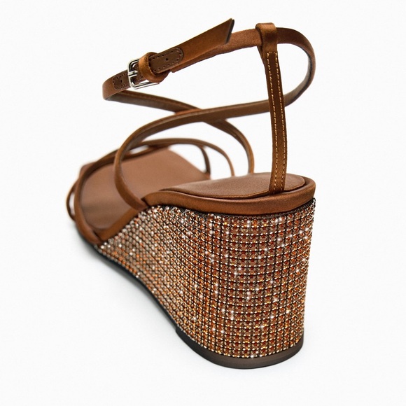 NEW ZARA HEELED WEGED - Picture 9 of 12